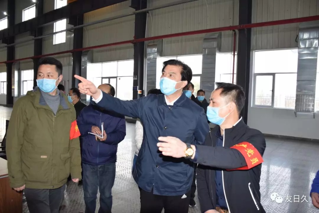 中共安徽省委常委、省委秘书长陶明伦一行莅临安徽友发公司