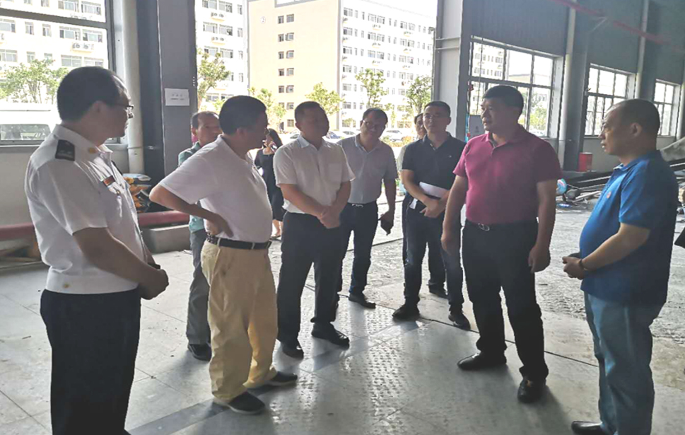 福清市常务副市长一行向导 莅临bti体育新质料科技工业园调研指导